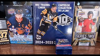 25 Random 2425 Tim Hortons Upper Deck Hockey Cards Pack Opening [upl. by Ailegave]