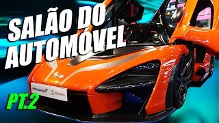 SALÃO DO AUTOMÓVEL 2018  Subaru WRX Dodge Hellcat RAM 2500 [upl. by Ettennal]