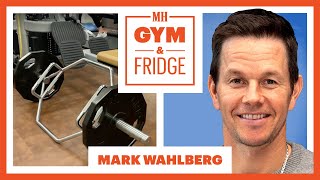 Mark Wahlberg Shows His Home Gym amp Fridge  Gym amp Fridge  Mens Health [upl. by Yanahs]