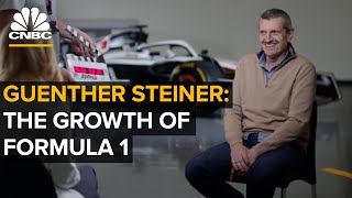 Haas’ Guenther Steiner on the rapid growth of Formula 1 racing in America [upl. by Anaujit]