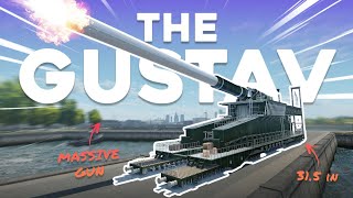 The BIGGEST GUN Ever in War Thunder  Schwerer Gustav User Model [upl. by Arymas]