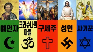 기독교에서는 구세주인데 유대교에서는 사기꾼 진짜 예수는 누구 기독교 개신교 천주교 유대교 이슬람교 힌두교 불교 각 종교가 말하는 예수의 차이  종교별 예수 다른 점 [upl. by Euton99]