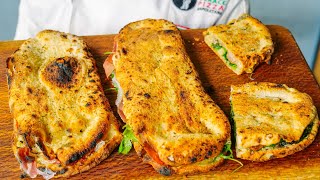 How To Make PANUOZZO NAPOLETANO A Delicious Neapolitan Pizza Sandwich Thats Easy To Make At Home [upl. by Ardnas549]