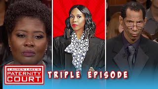 She Says Shes Owed 20000 In Child Support Triple Episode  Paternity Court [upl. by Cohla]