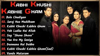 Kabhi Khushi Kabhie Gham Movie All SongsShahrukh KhanKajolMUSICAL WORLD [upl. by Johan]