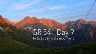 Day 9 Hiking 220km through the French Alps  Ultralight on the GR54 [upl. by Odnaloy]