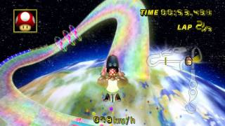 MKWii Rainbow Road 222485 TAS [upl. by Sitnerp201]