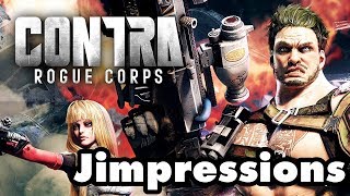 Contra Rogue Corps  Fucking Embarrassing Jimpressions [upl. by Guimar345]