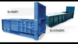 Marathon RJ 575 Pre Crusher Compacting White Goods [upl. by Mclaurin]