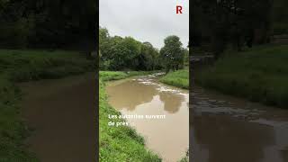 Après le passage de la tempête Kirk dans le Loiret  montée des eaux à Mardié et BoignysurBionne [upl. by Esmeralda]