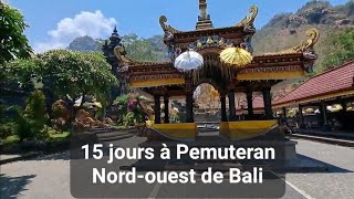 15 jours dans le nordouest de Bali pemuteran gilimanuk parc national [upl. by Erdnoid469]