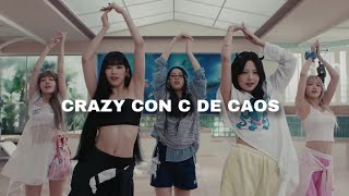 CRAZY CON C DE CAOS momentos divertidos  FEARNOTLATAM  kpop lesserafim funny [upl. by Ivets660]