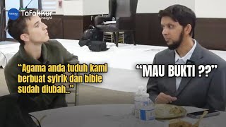 MATI KUTU quotAnda bilang bible sudah diubahubah mana buktinya Dr Sabeel Ahmed Bungkam Pemuda [upl. by Ches358]