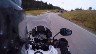 Kjøre motorsykkel med barn som passasjer  MotoVlog [upl. by Jarietta]