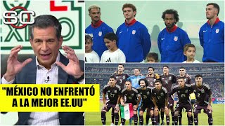 MÉXICO NO se enfrentó a la MEJOR versión de ESTADOS UNIDOS ¿FIDALGO AL TRI  SportsCenter [upl. by Woodall]