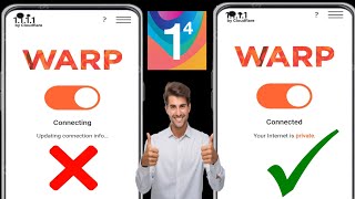 How To Fix 1111 vpn not connecting  1111 vpn connection problem  cloudflare warp not connecting [upl. by Anneiv]