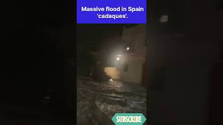 Flood in Spain cadaques latest flood News Shorts [upl. by Motteo]