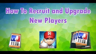 Baseball 9 Tips How To Recruit and Upgrade New Players [upl. by Plossl]