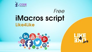 Like4Like Imacros script Bot 2021 [upl. by Rabi]