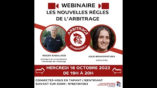 Webinaire Arbitrage du 18 Octobre 2023 [upl. by Ahsael]