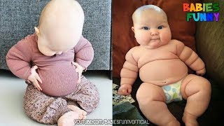 Cutest Chubby Babies Ever Compilation 2019 [upl. by Kuehnel206]