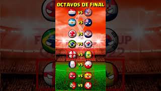 16vo MUNDIAL de INGLATERRA  QATAR 2022 countryball [upl. by Haimorej247]