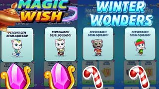 Talking Tom Gold Run Genie Angela vs Valkyrie Angela vs Santa Tom vs Elf Angela vs Roy Raccoon [upl. by Eustacia982]