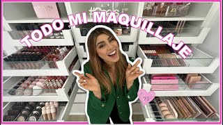 Este es TODO mi maquillaje 💖  MAKEUP COLLECTION 2023  Pautips [upl. by Aissat]