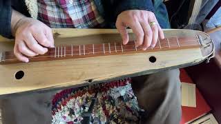 “Beyond The Sunset” on old fiddle case mountain dulcimer [upl. by Nakah]