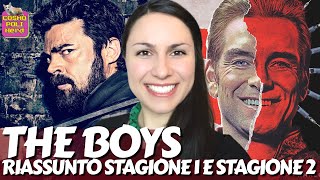 THE BOYS RIASSUNTO DI TUTTE LE STAGIONI DA STAGIONE 1 A STAGIONE 2 della SERIE AMAZON [upl. by Nodnyl]