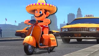 MARIO STEELT een SCOOTER 🛵  Super Mario Odyssey Replay 6 [upl. by Savinirs169]