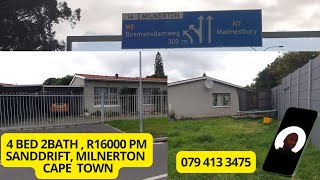 Spacious 3Bedroom Home for Rent in Milnerton Cape Town  Garden Paradise Near Beach [upl. by Elamrej356]