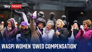 Waspi women group wins pension equality Ombudsman case [upl. by Adiazteb]