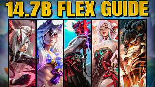 ULTIMATE CHALLENGER FLEX GUIDE FOR 147B  TFT SET 11 COMPS [upl. by Bamberger762]