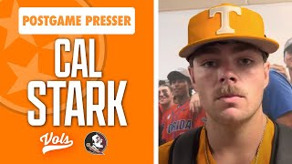 Tennessee Baseballs Cal Stark details win over FSU in College World Series I Volquest I GBO [upl. by Gut682]