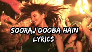 soorajdoobahai lyrics ranbirkapoor jacquelinefernandez bollywoodsongs aditisharma arijitsingh [upl. by Daffodil]