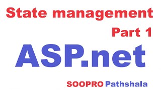 State management in ASPNET part 1 [upl. by Eillac]