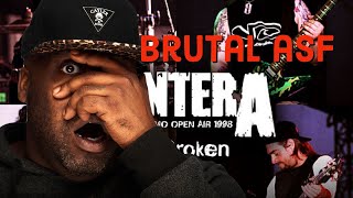 Pantera  Im Broken Official Music Video Reaction [upl. by Caleb]