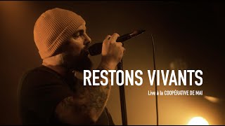 AMBRE  Restons Vivants  Live à La Coopérative de Mai [upl. by Llibyc675]