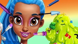 Fun Power Girls Super City Superhero Makeup Dress Up Makeover Kids amp Girls Games [upl. by Elocaj]