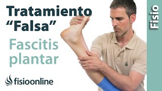 Tratamiento de la quotfalsaquot Fascitis plantar o dolor en la planta del pie [upl. by Avraham278]