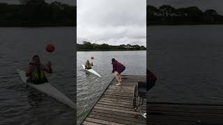 Começamos a canoagem 🚀 remar paracanoagem curitiba [upl. by Nowahs786]