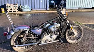 1987 Harley Davidson Sportster 883cc XL883 Project Ref1388 [upl. by Cordier989]