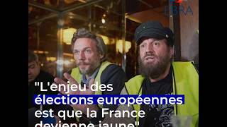 Avec les gilets jaunes Francis Lalanne se lance dans la course aux européennes [upl. by Clay]