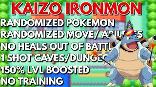 HITTING 1K ATTEMPTS HARDEST NUZLOCKE EVER FireRed NATDEX KAIZO IRONMON [upl. by Hachmin]