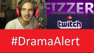 PewDiePie  Channel Strike DramaAlert FIZZER Gum Scam MLG vs Twitch [upl. by Enoval]