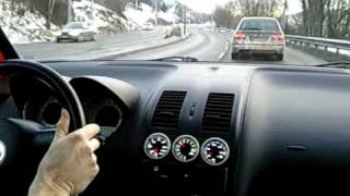 Lupo 14 16v Turbo driving [upl. by Rillis]