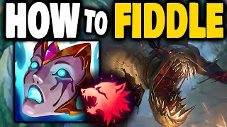 How to play Fiddlesticks Jungle and 1v9  Best Build amp Runes Fiddlesticks Gameplay Season 14 [upl. by Enohpesrep]