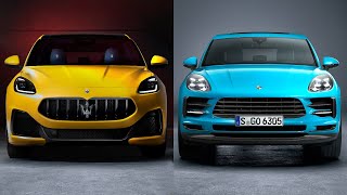 2023 Maserati Grecale vs Porsche Macan [upl. by Ciapha]