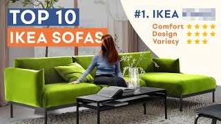 Top 10 IKEA Sofas Of The Year  Reviewing the Most Popular Models 2022 Update [upl. by Courtnay134]